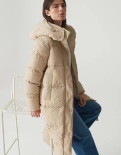 Sale Steppmantel HALLINE Regular aus synthetischen Daunen Jacken & Mäntel