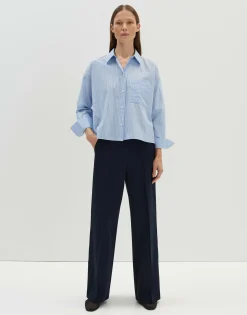 Cheap Streifenbluse ZOPPINA Loose aus nachhaltiger Baumwolle Blusen