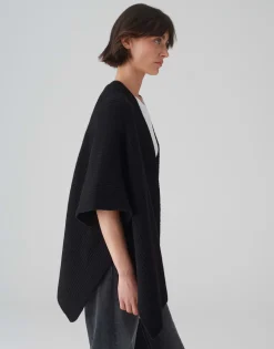 Fashion Strickcape ABLANKI Oversize mit Wolle Accessoires