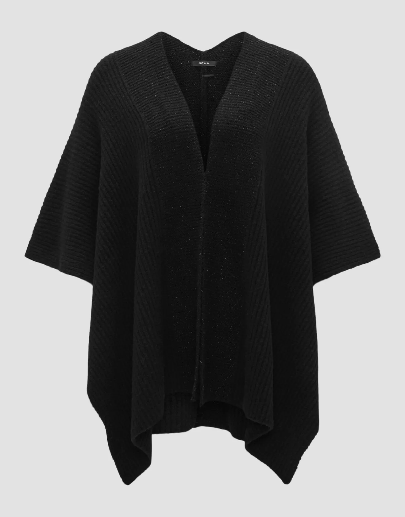 Fashion Strickcape ABLANKI Oversize mit Wolle Accessoires