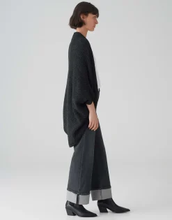 New Strickcape AMARYLLIS Oversize mit Waffelstruktur Strick|Accessoires