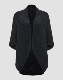 New Strickcape AMARYLLIS Oversize mit Waffelstruktur Strick|Accessoires
