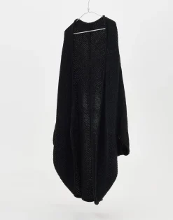 New Strickcape AMARYLLIS Oversize mit Waffelstruktur Strick|Accessoires