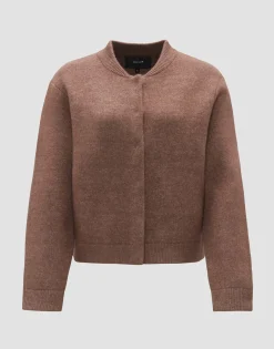 Hot Strickjacke DOMBA Regular mit Wolle Strick