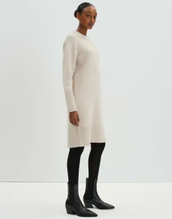 Hot Strickkleid QIOLA mit Woll Anteil Strick