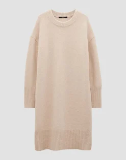 Hot Strickkleid QIOLA mit Woll Anteil Strick