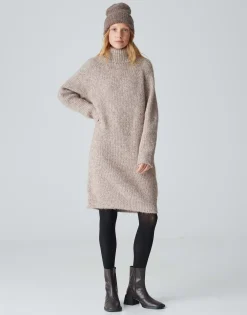 Sale Strickkleid WAKONA Regular mit Wolle Strick|Kleider