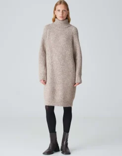 Sale Strickkleid WAKONA Regular mit Wolle Strick|Kleider
