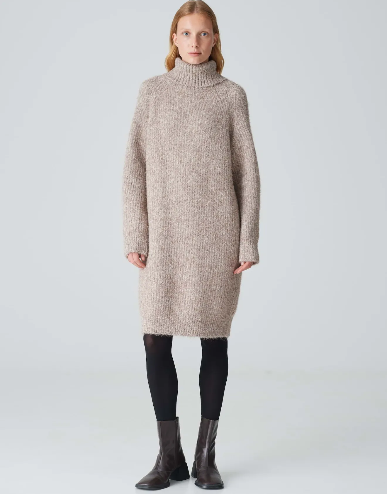 Sale Strickkleid WAKONA Regular mit Wolle Strick|Kleider