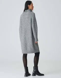 Outlet Strickkleid WAKONA Regular mit Wolle Strick