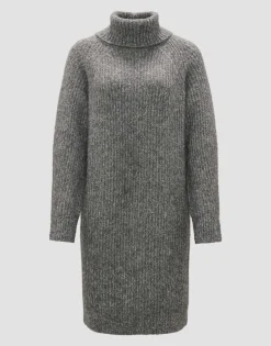 Outlet Strickkleid WAKONA Regular mit Wolle Strick