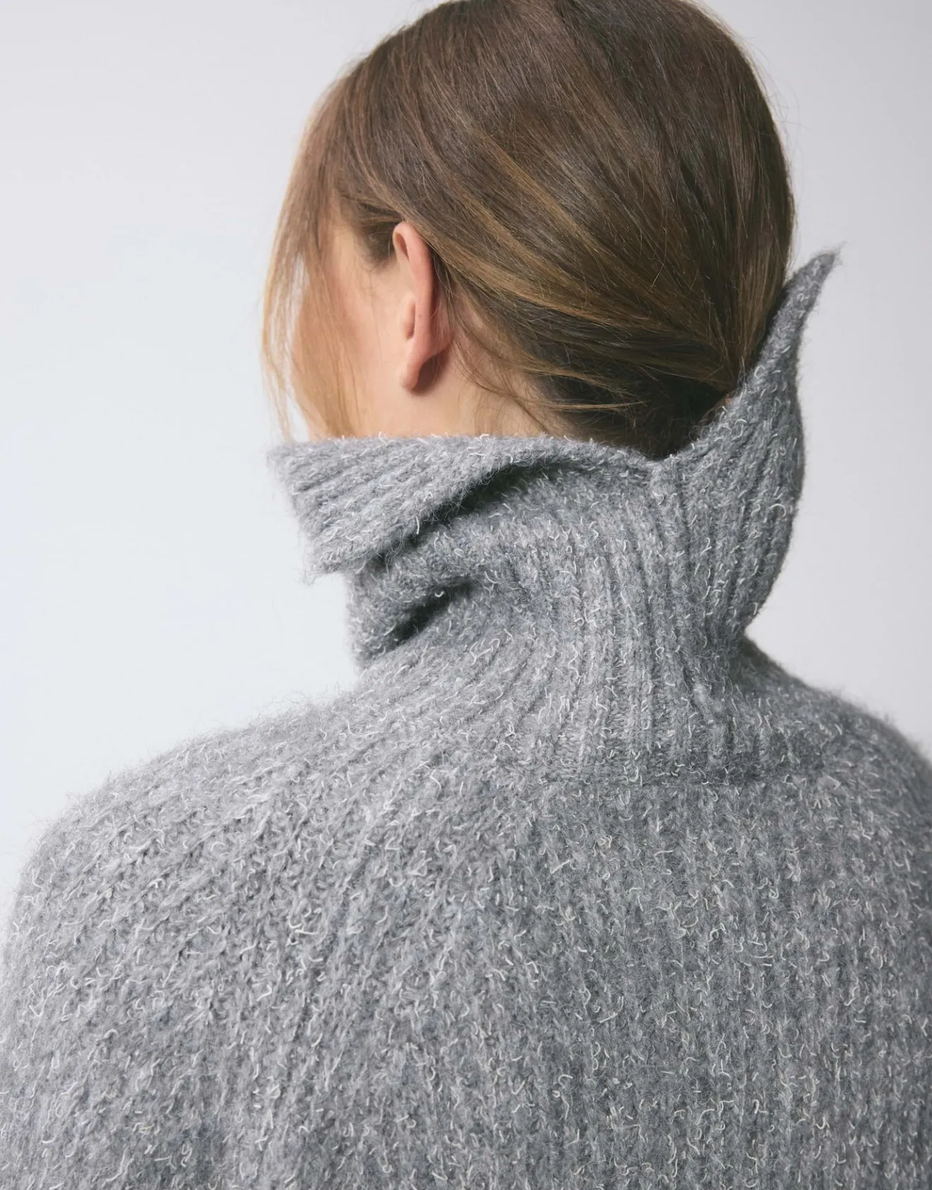 Outlet Strickkleid WAKONA Regular mit Wolle Strick