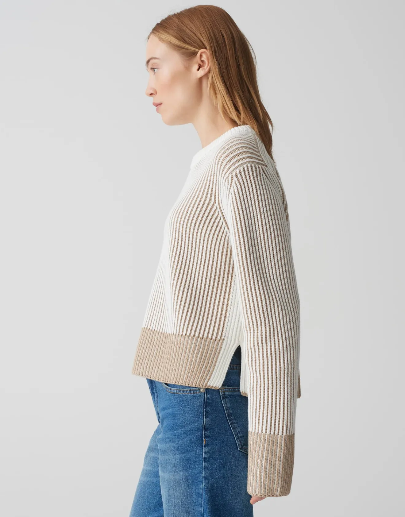 Best Strickpullover PAGULA Loose aus Baumwoll Mix Strick