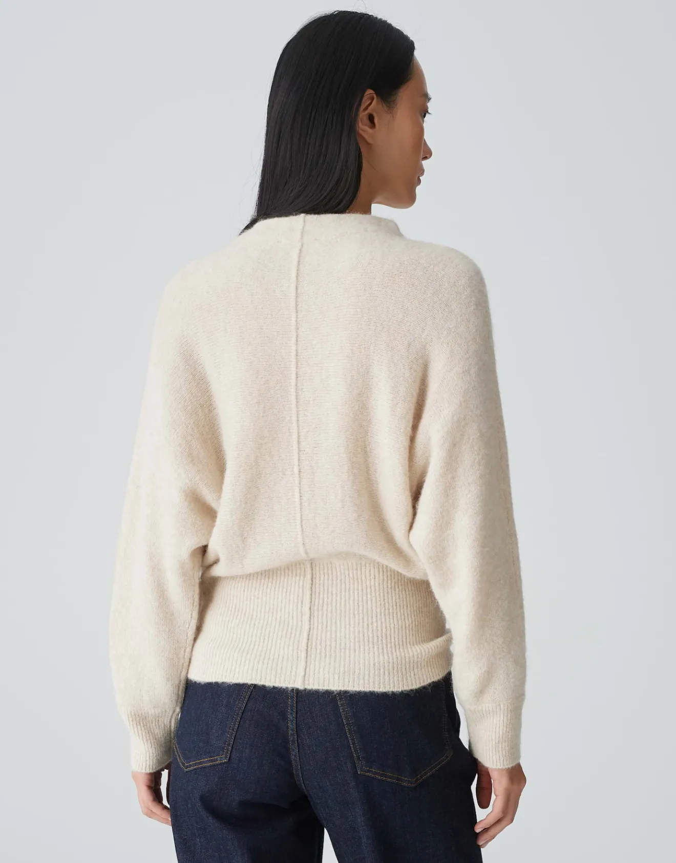 Flash Sale Strickpullover PAHUMA SOFT Batwing Fit mit Mohair Strick