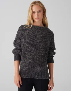 Shop Strickpullover PANETA Loose aus weichem Chenille Strick