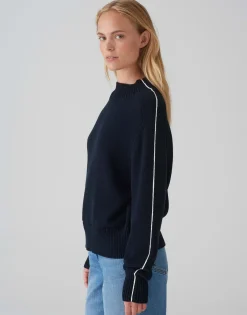 Outlet Strickpullover PIPINGA Regular aus 100% Baumwolle Strick