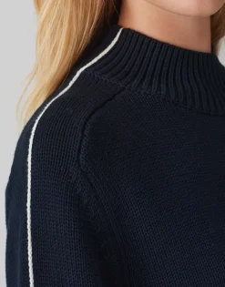 Outlet Strickpullover PIPINGA Regular aus 100% Baumwolle Strick