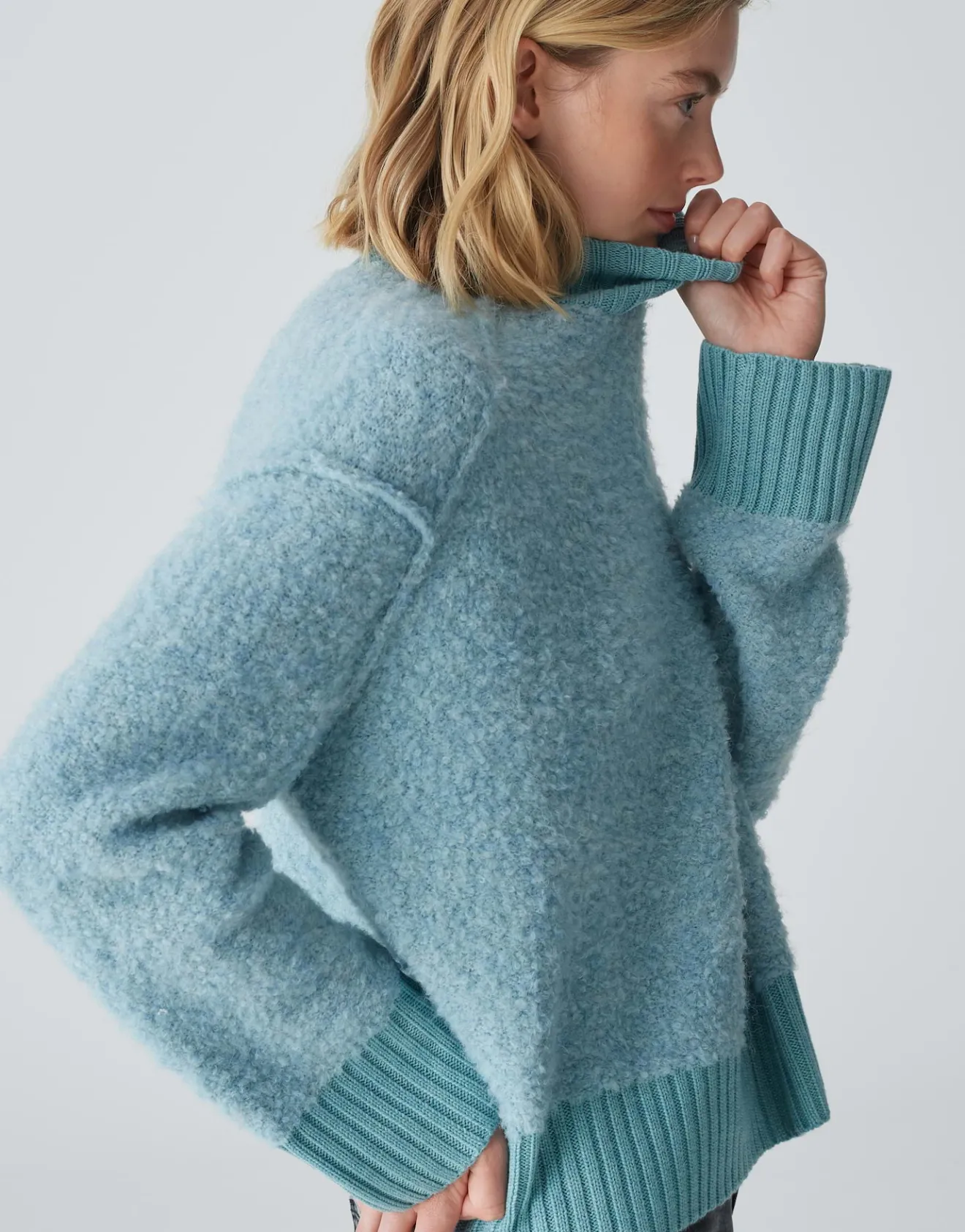 Shop Strickpullover PUKLANA Loose mit Wolle Strick