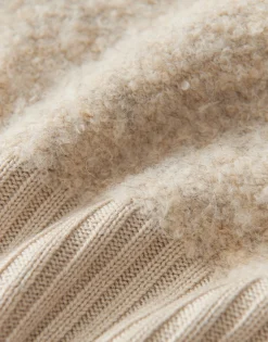 Fashion Strickpullover PUKLANA Loose mit Wolle Strick