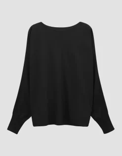 Discount Strickpullover TALIYA DETAIL Loose aus weichem Viskose Mix Strick