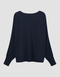Cheap Strickpullover TALIYA DETAIL Loose aus weichem Viskose Mix Strick