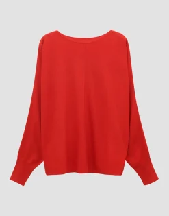New Strickpullover TALIYA DETAIL Loose aus weichem Viskose Mix Strick