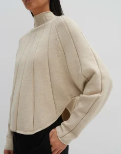 Online Strickpullover TANIMA Loose mit Fledermaus Ärmel Strick