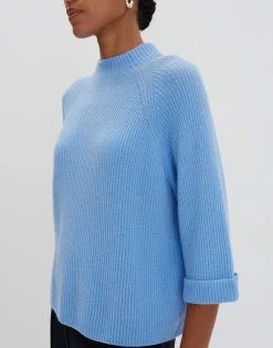 Cheap Strickpullover TIJOULIE Loose mit Kaschmir Strick
