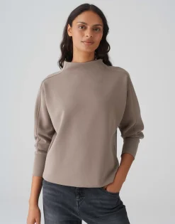 Fashion Sweater GALONINE Regular aus weichem Modal Mix Sweat