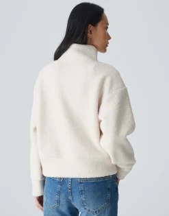 Cheap Sweater GATROI Regular in Teddyfell Optik Sweat