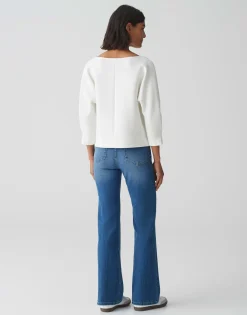 Cheap Sweater GENZI Batwing Fit mit Struktur Sweat