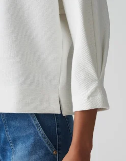 Cheap Sweater GENZI Batwing Fit mit Struktur Sweat