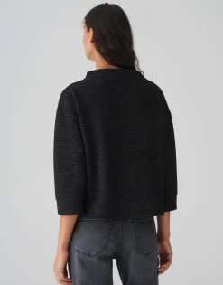 Cheap Sweater GESCHE Boxy Fit mit Glitzer Details Sweat