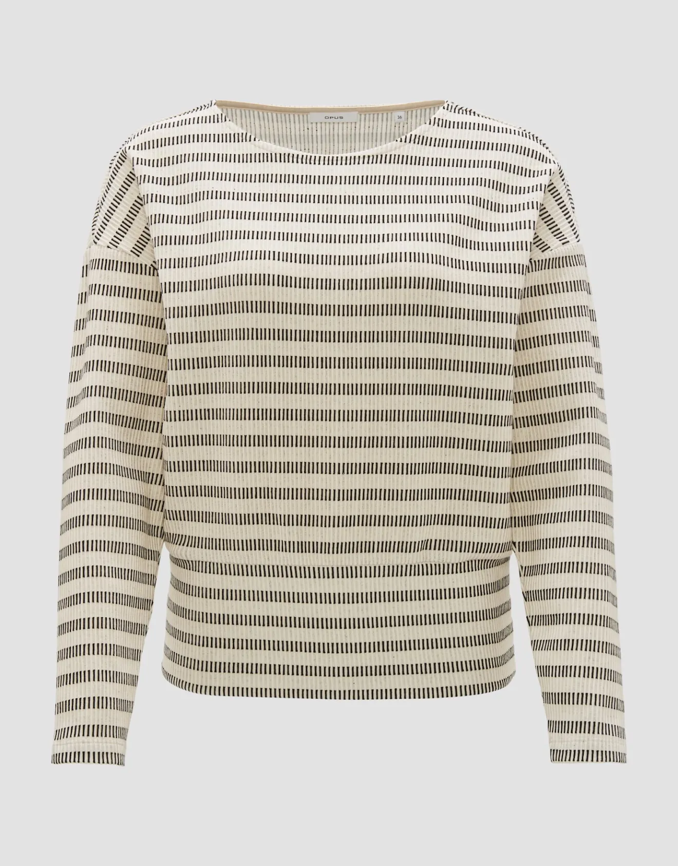 Store Sweater GIEKA STRIPE Regular mit Struktur Sweat