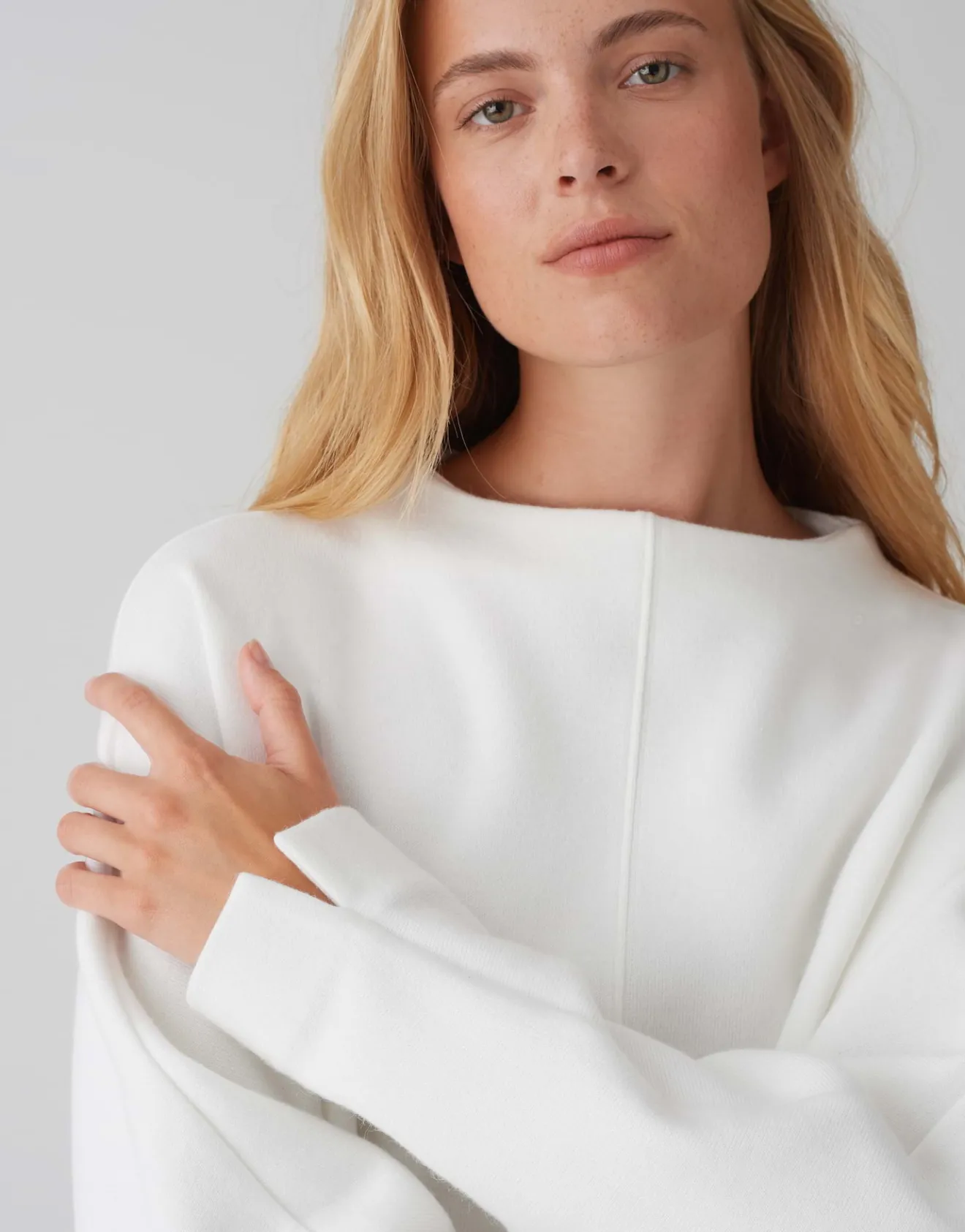 Clearance Sweater GUNNEL Batwing Fit in softer Strickoptik Strick|Sweat