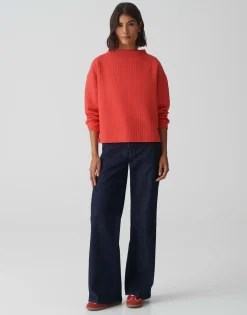 Clearance Sweater GYNAMI Regular mit Struktur Sweat