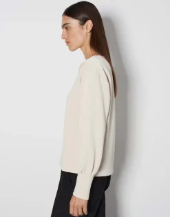 Best Sale Sweater ULINA Loose aus Modal Mix Sweat