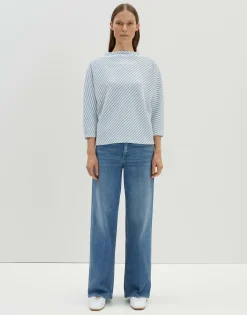 Best Sale Sweater ULOLA TWIST Loose mit 3D Struktur Sweat