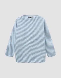 Best Sale Sweater ULOLA TWIST Loose mit 3D Struktur Sweat