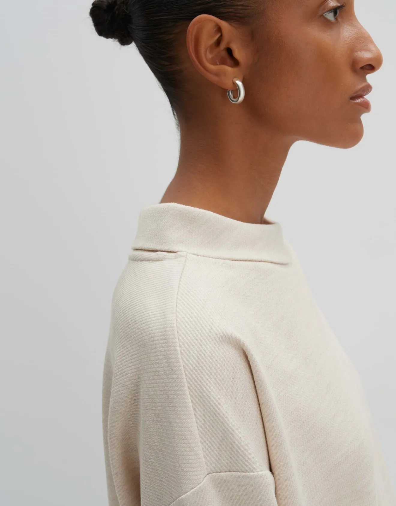 Hot Sweater ULUNA Loose aus Viskose Twill Sweat