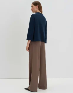 Best Sweater USARAH Loose aus samtigem Modal Mix Sweat