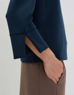 Best Sweater USARAH Loose aus samtigem Modal Mix Sweat