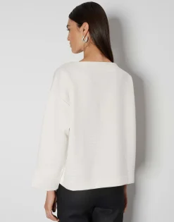 Fashion Sweater UVIENNA Loose mit 3D Struktur Sweat