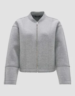 Flash Sale Sweatjacke GOMBER Regular aus weicher Scuba-Ware Sweat