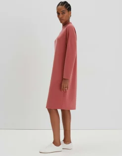 Best Sale Sweatkleid QJARLE aus samtigen Modal Mix Kleider