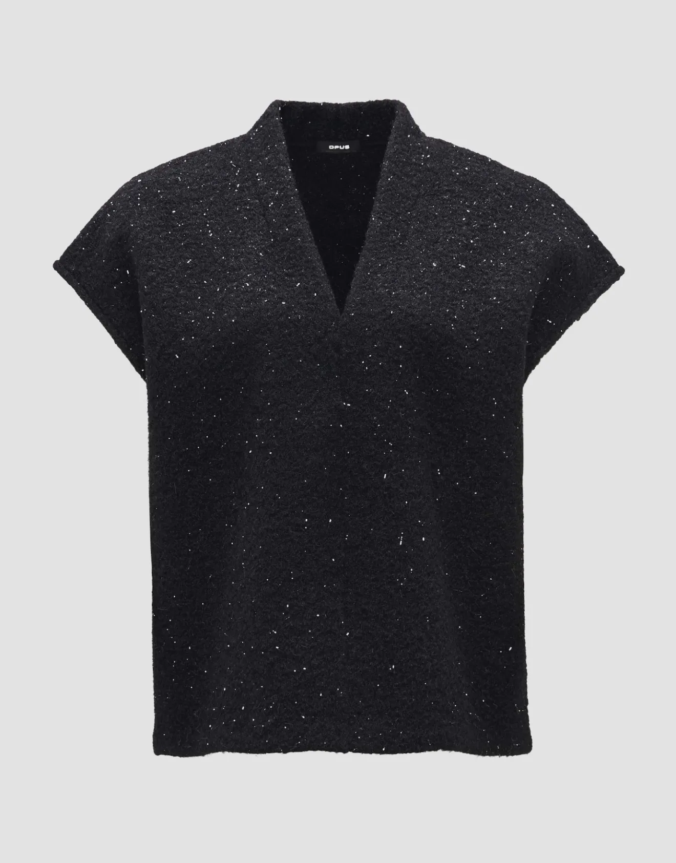 Hot Sweatshirt GLAMINA Regular in schimmernder Bouclé Optik Sweat