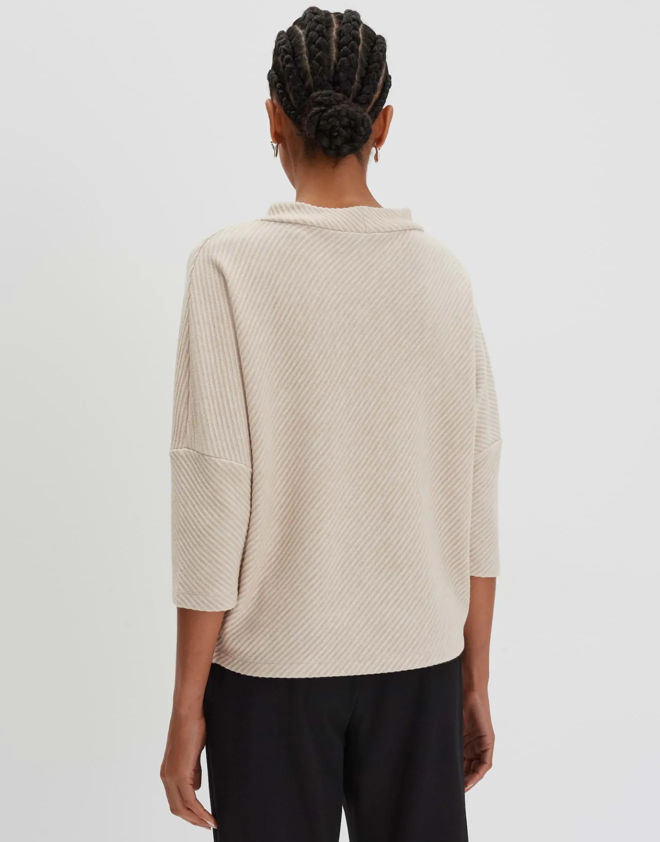 Clearance Sweatshirt UFEE Loose mit Rippstruktur Sweat