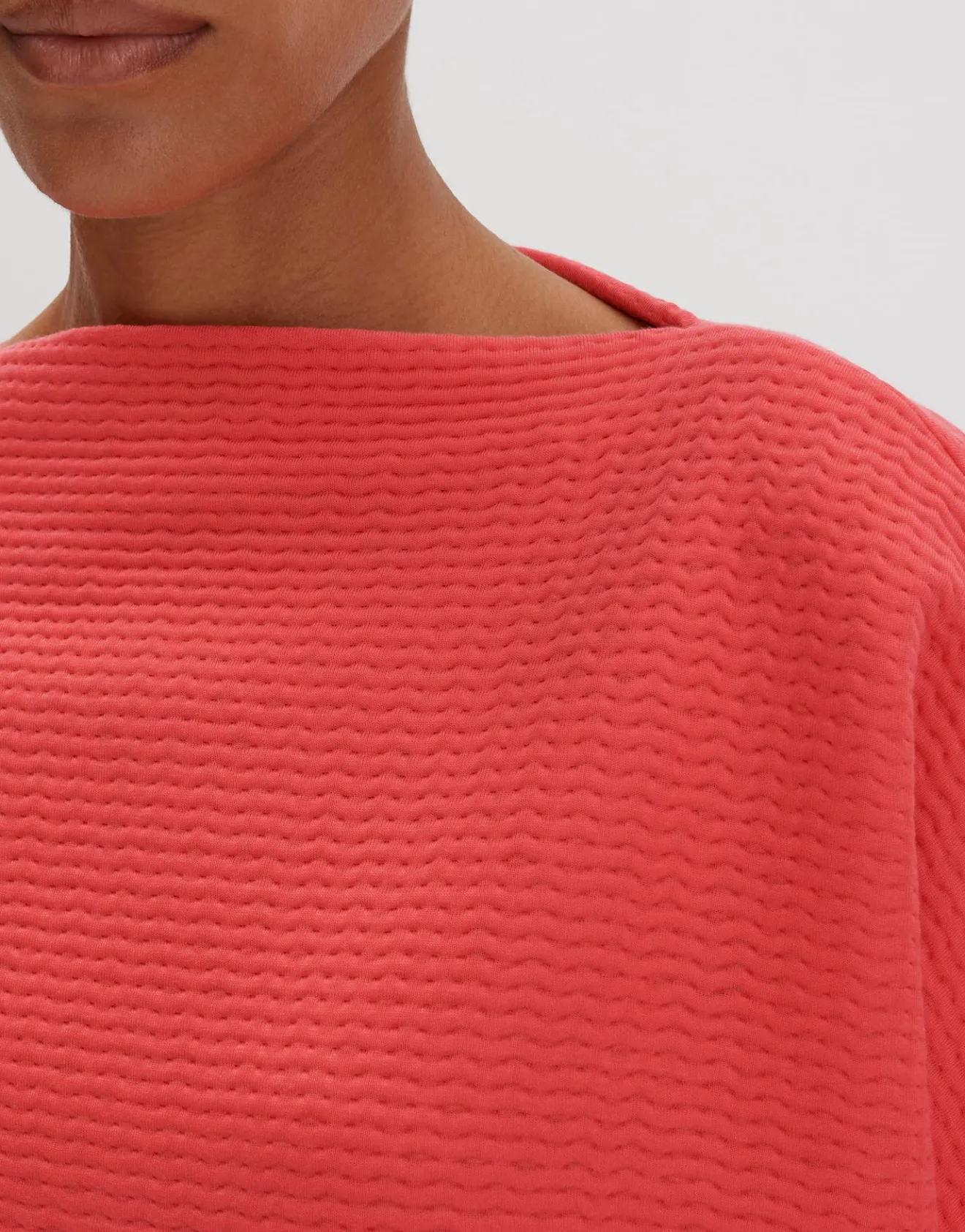Outlet Sweatshirt USANNI Loose mit strukturierter Oberfläche Sweat