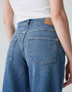 Discount Tapered Jeans LISSIE Mid Rise aus BCI Cotton Mix Jeans