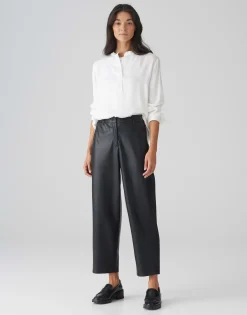 Best Sale Tapered Pants MARUTO Relaxed in Lederoptik Hosen